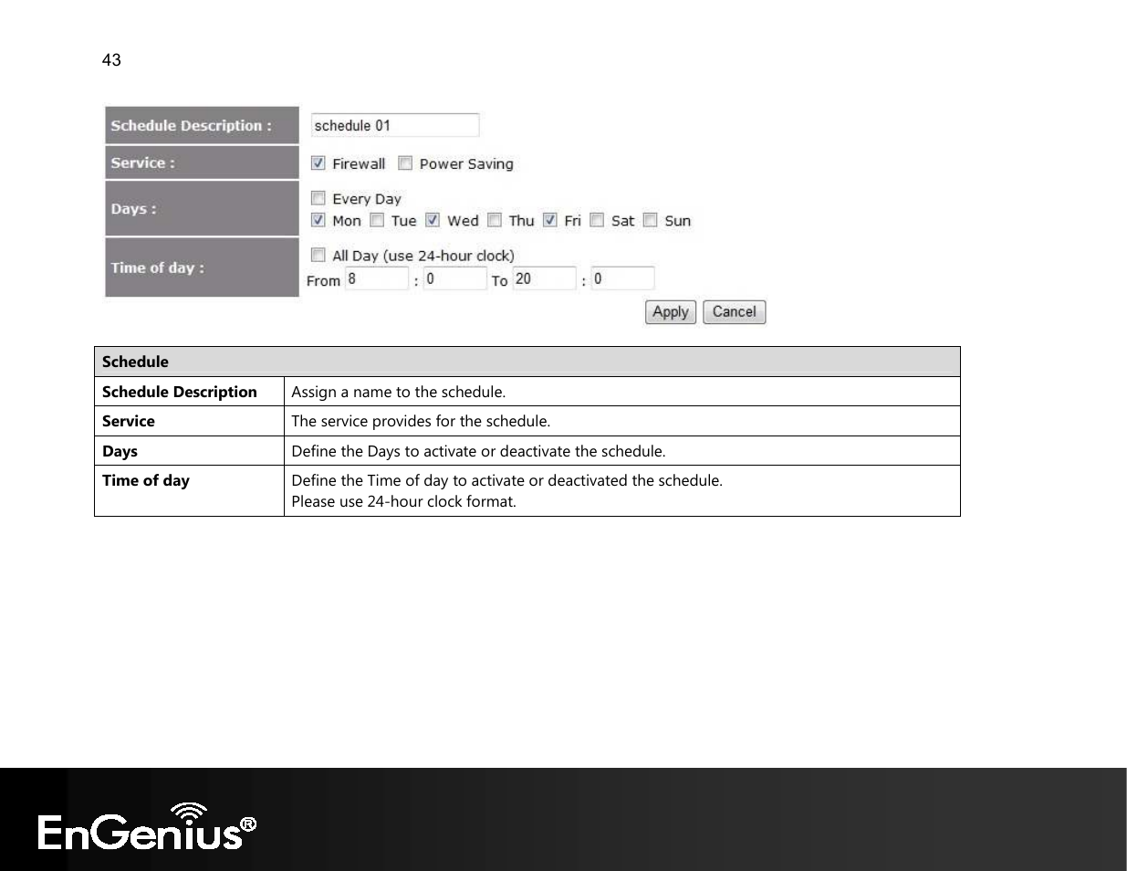 EnGenius Technologies EVR100 User Manual | Page 44 / 135