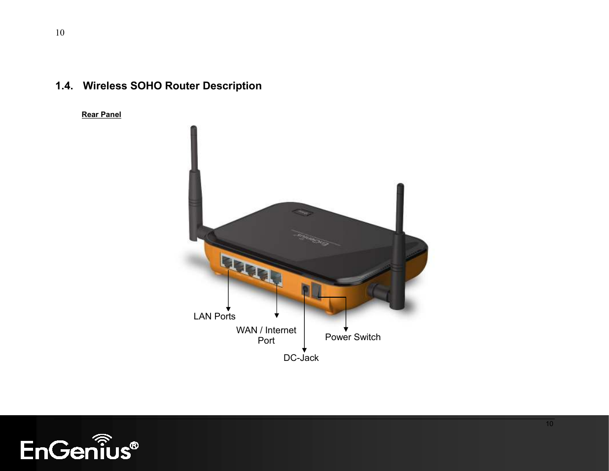 EnGenius Technologies ESR9855G User Manual | Page 10 / 126