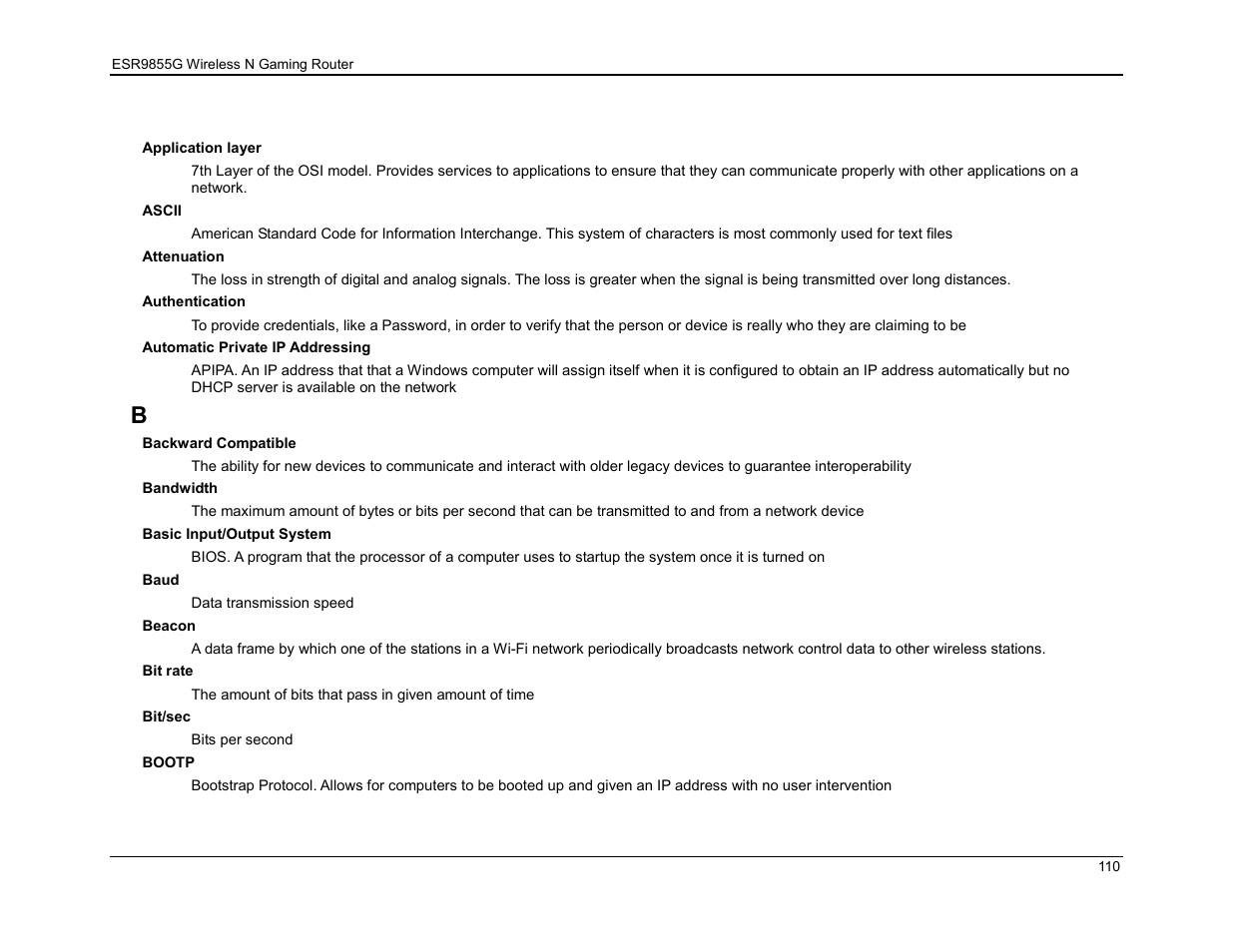 EnGenius Technologies ESR9855G User Manual | Page 110 / 126