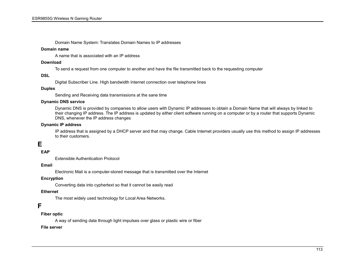 EnGenius Technologies ESR9855G User Manual | Page 113 / 126