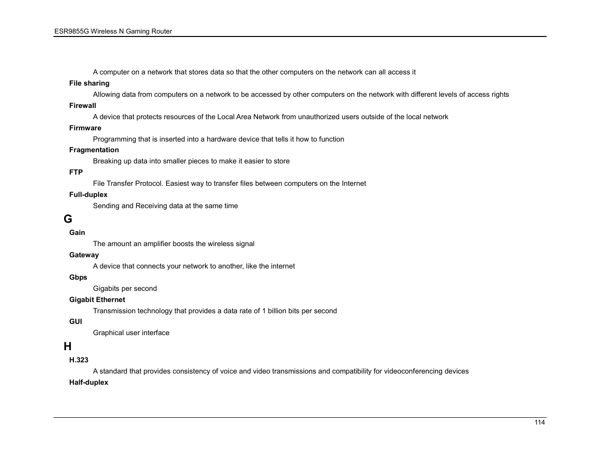 EnGenius Technologies ESR9855G User Manual | Page 114 / 126