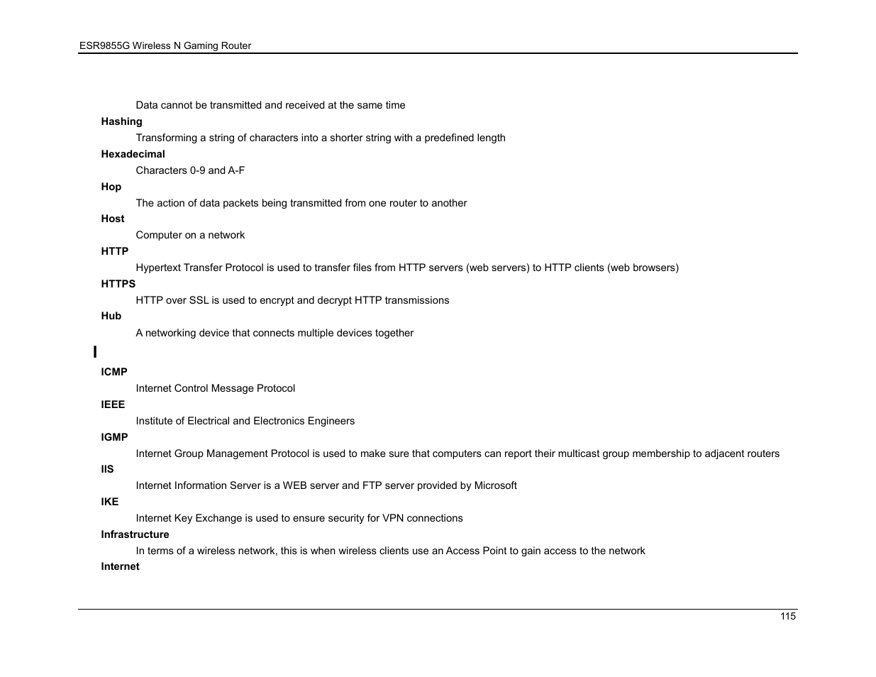 EnGenius Technologies ESR9855G User Manual | Page 115 / 126