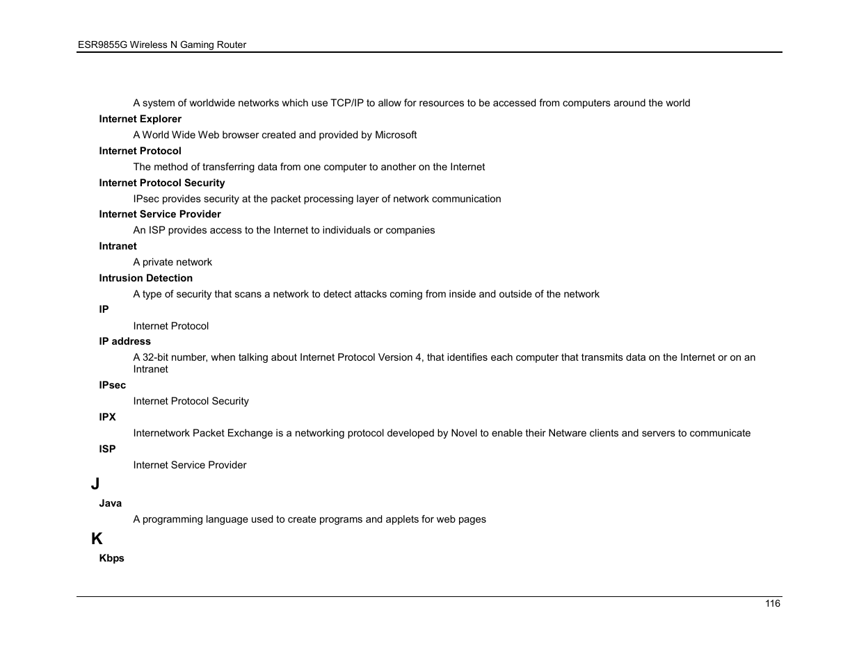 EnGenius Technologies ESR9855G User Manual | Page 116 / 126