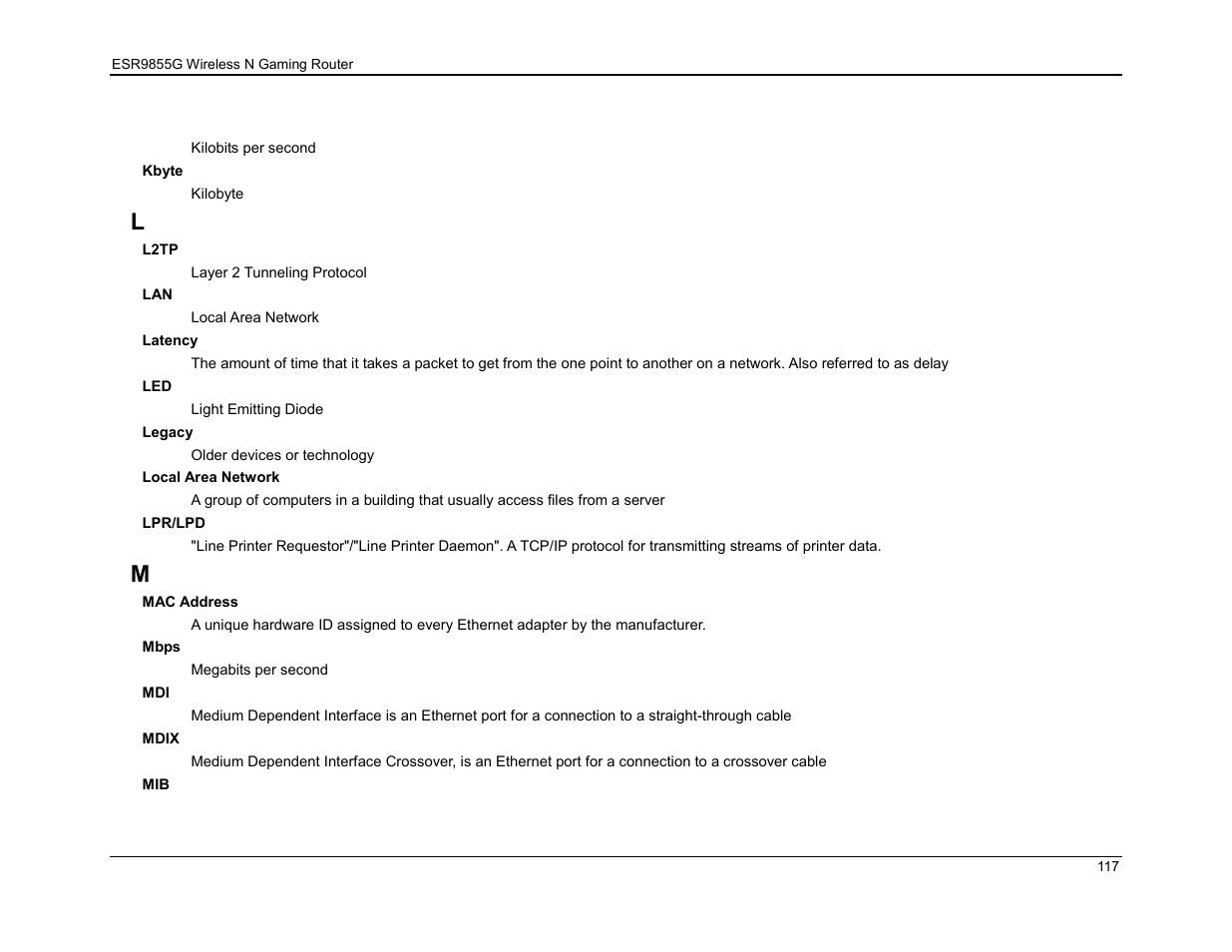 EnGenius Technologies ESR9855G User Manual | Page 117 / 126