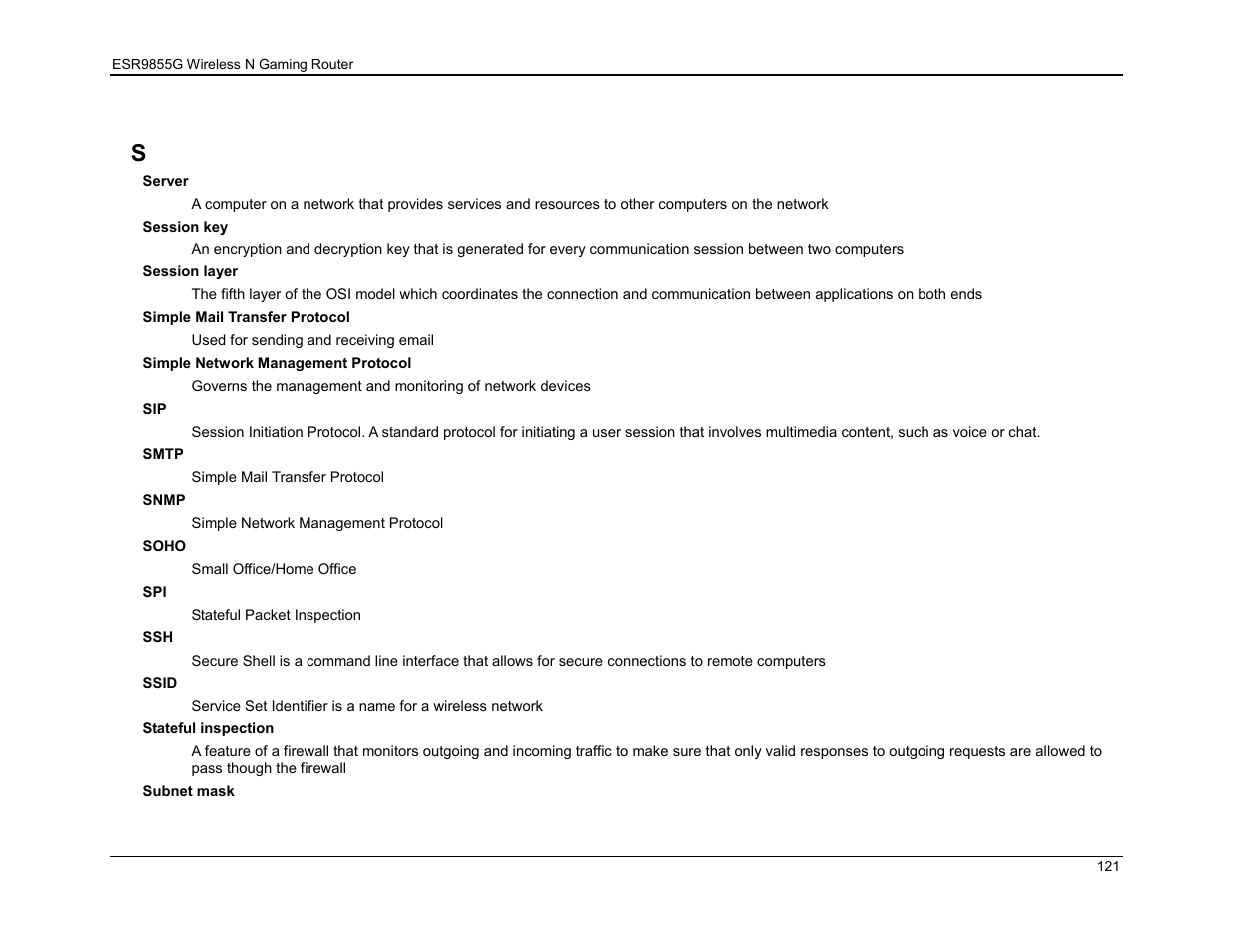 EnGenius Technologies ESR9855G User Manual | Page 121 / 126