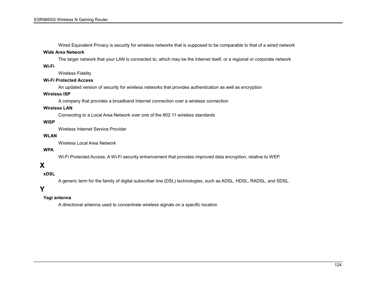 EnGenius Technologies ESR9855G User Manual | Page 124 / 126