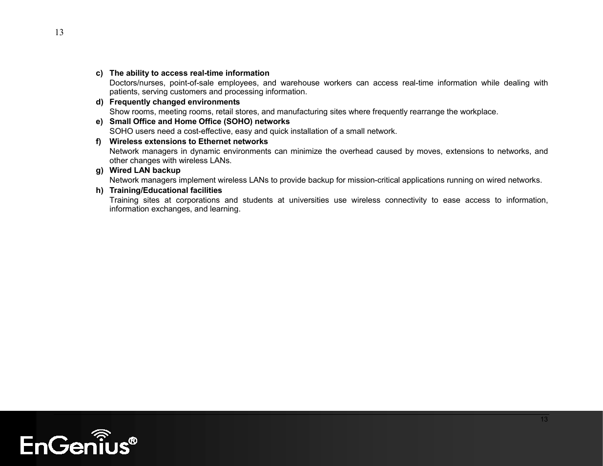 EnGenius Technologies ESR9855G User Manual | Page 13 / 126