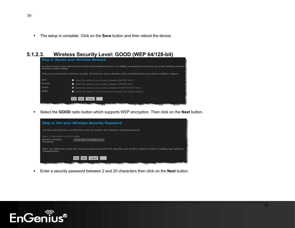 EnGenius Technologies ESR9855G User Manual | Page 39 / 126