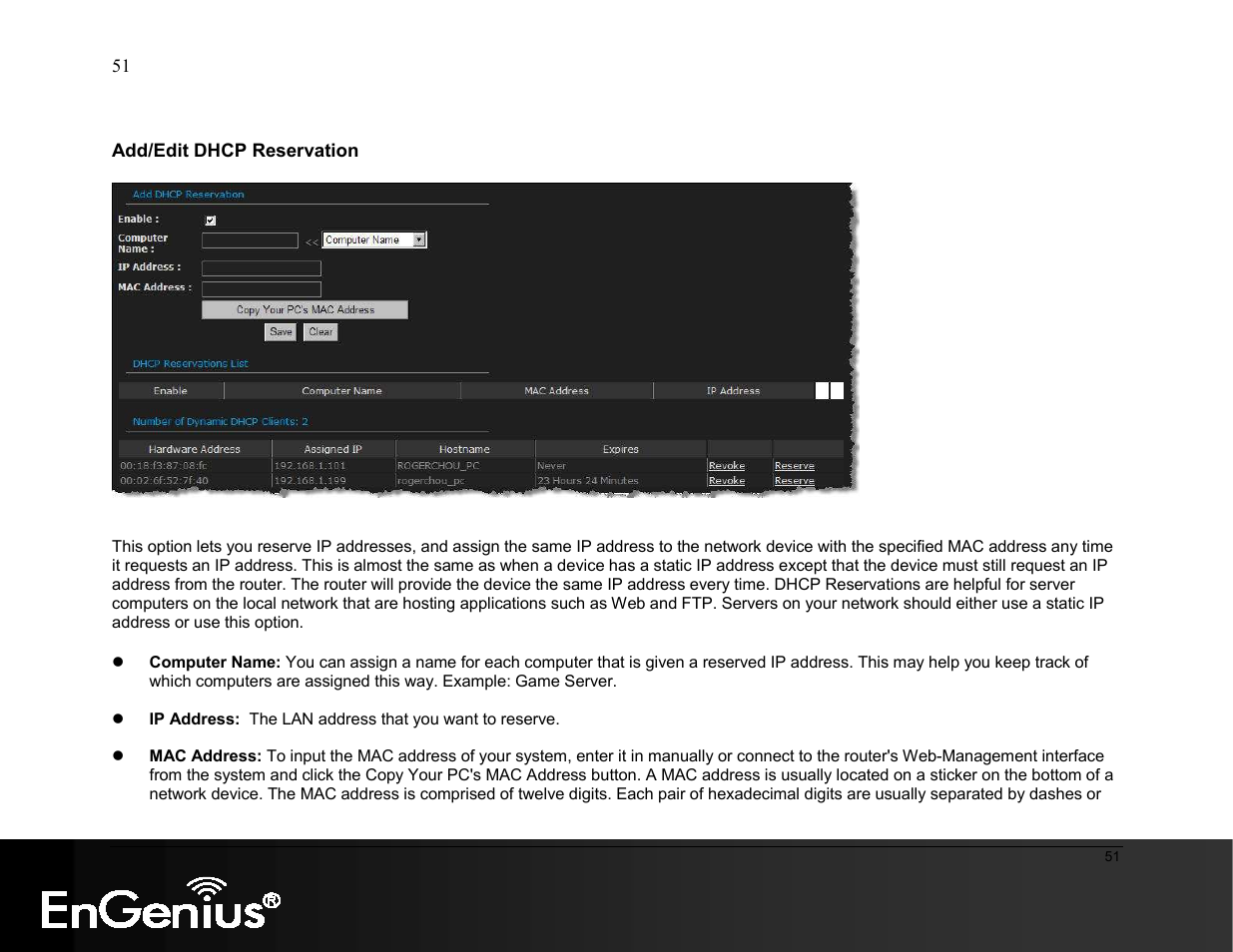 EnGenius Technologies ESR9855G User Manual | Page 51 / 126