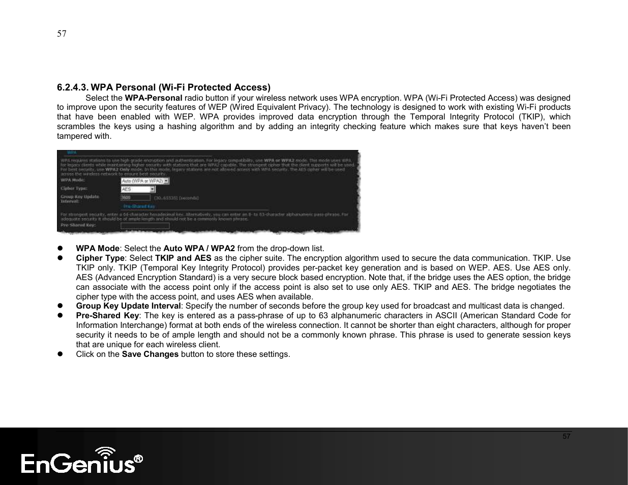 EnGenius Technologies ESR9855G User Manual | Page 57 / 126