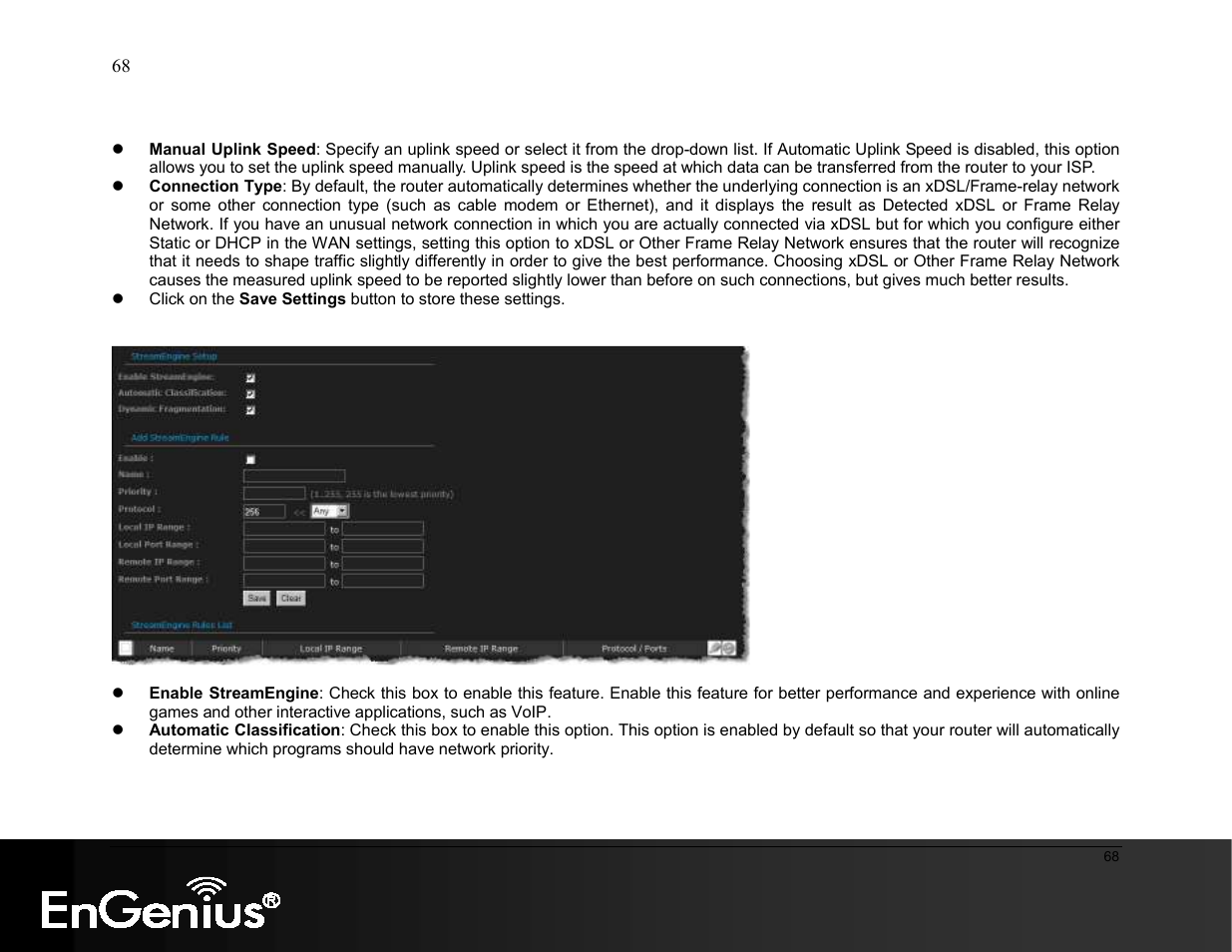 EnGenius Technologies ESR9855G User Manual | Page 68 / 126