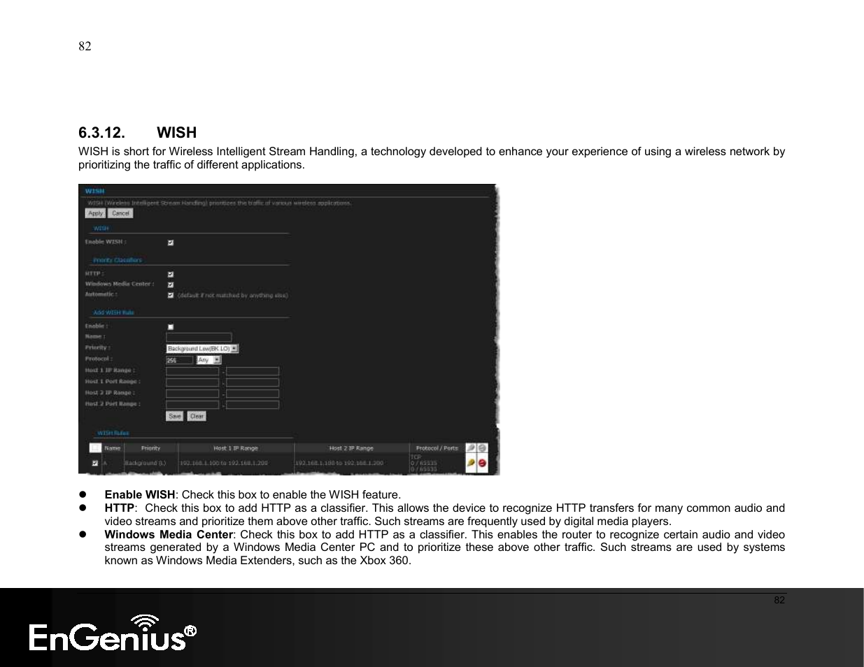 EnGenius Technologies ESR9855G User Manual | Page 82 / 126