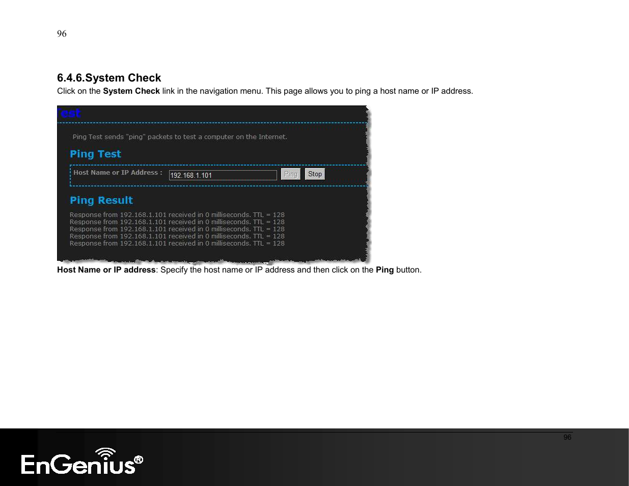 EnGenius Technologies ESR9855G User Manual | Page 96 / 126