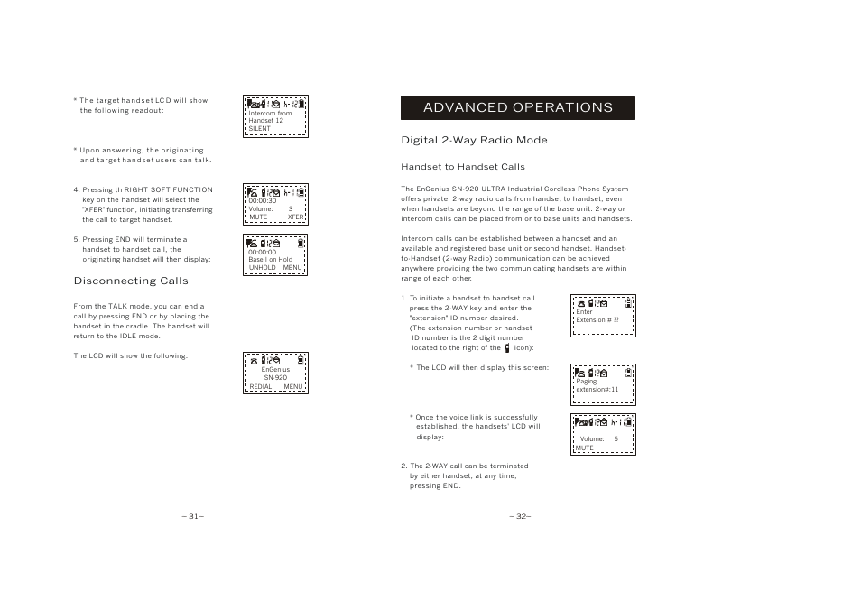 Advanced operations | EnGenius Technologies SN-920 User Manual | Page 19 / 39