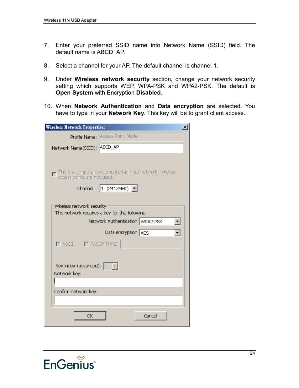 EnGenius Technologies 11N User Manual | Page 24 / 43