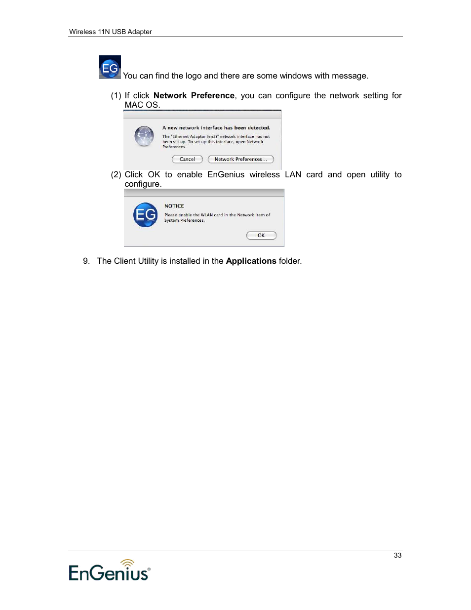 EnGenius Technologies 11N User Manual | Page 33 / 43