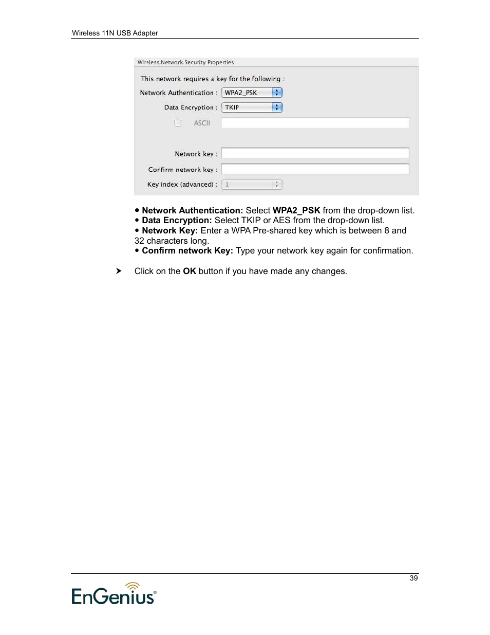 EnGenius Technologies 11N User Manual | Page 39 / 43