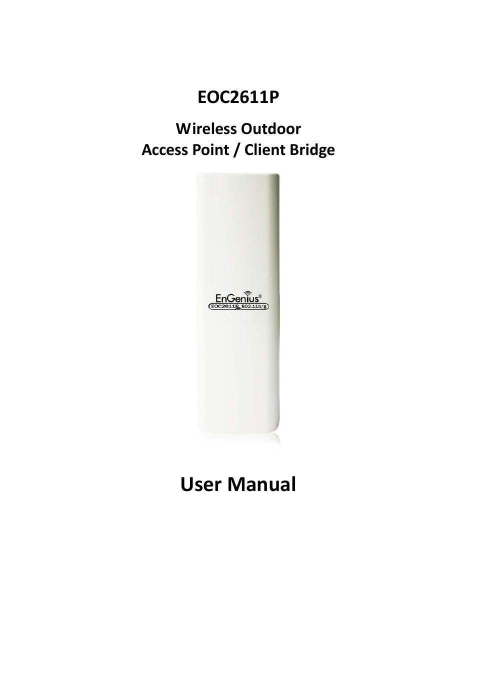 EnGenius Technologies EOC2611P User Manual | 89 pages