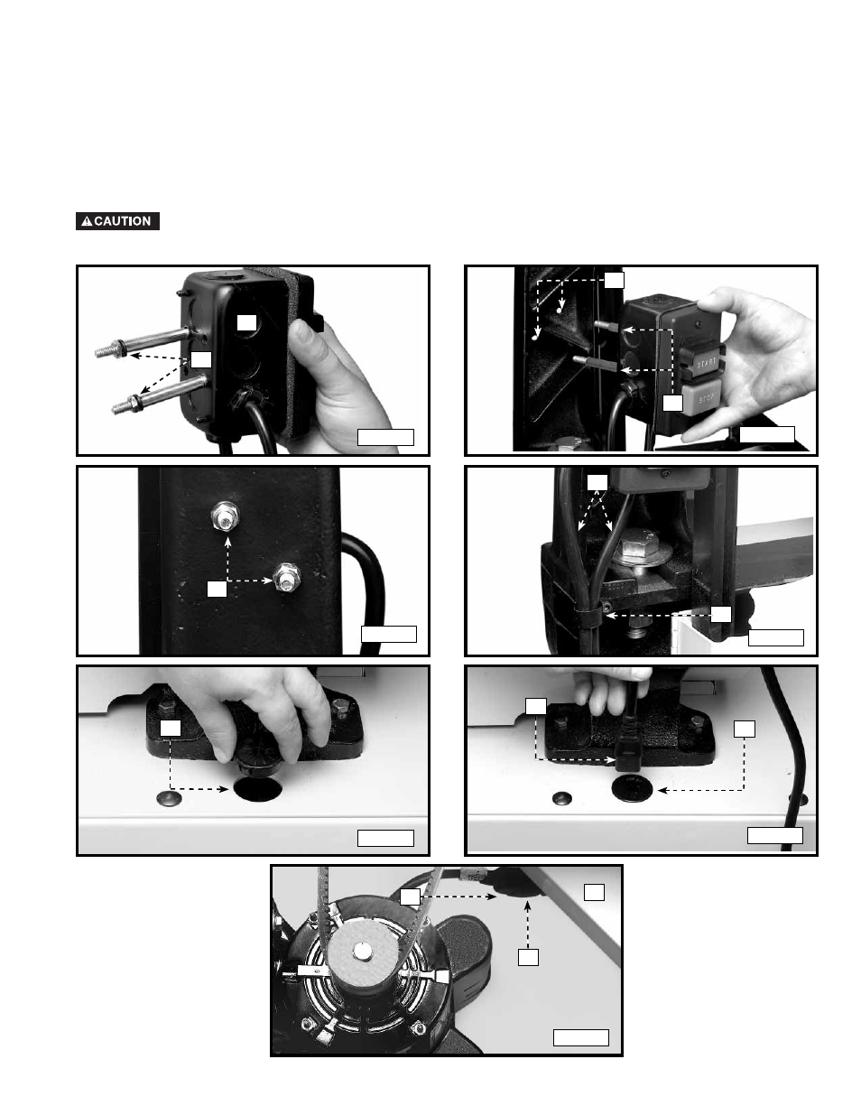 Attaching the on / off switch to the stand | EnGenius Technologies SHOPMASTER 28-248 User Manual | Page 17 / 28