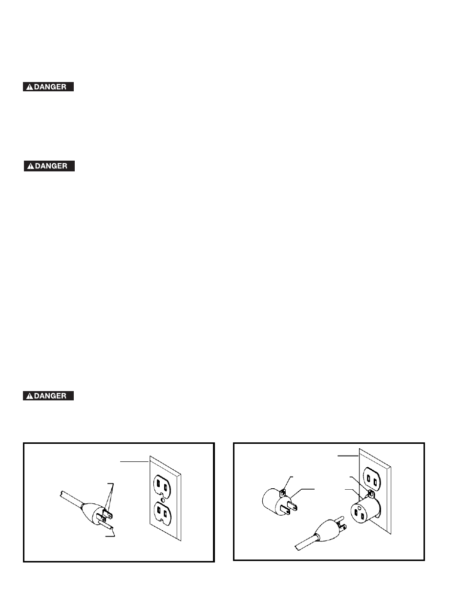 Power connections, Motor specifications, Grounding instructions | EnGenius Technologies SHOPMASTER 28-248 User Manual | Page 6 / 28