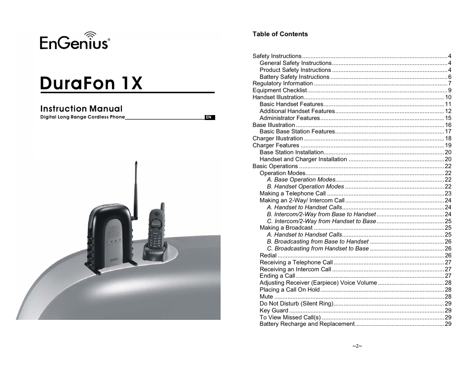 EnGenius Technologies 1X User Manual | 25 pages