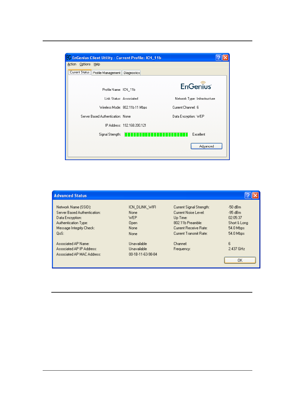 10 setup network security (wep, wpa…), A. none | EnGenius Technologies EPI-3601S User Manual | Page 25 / 41