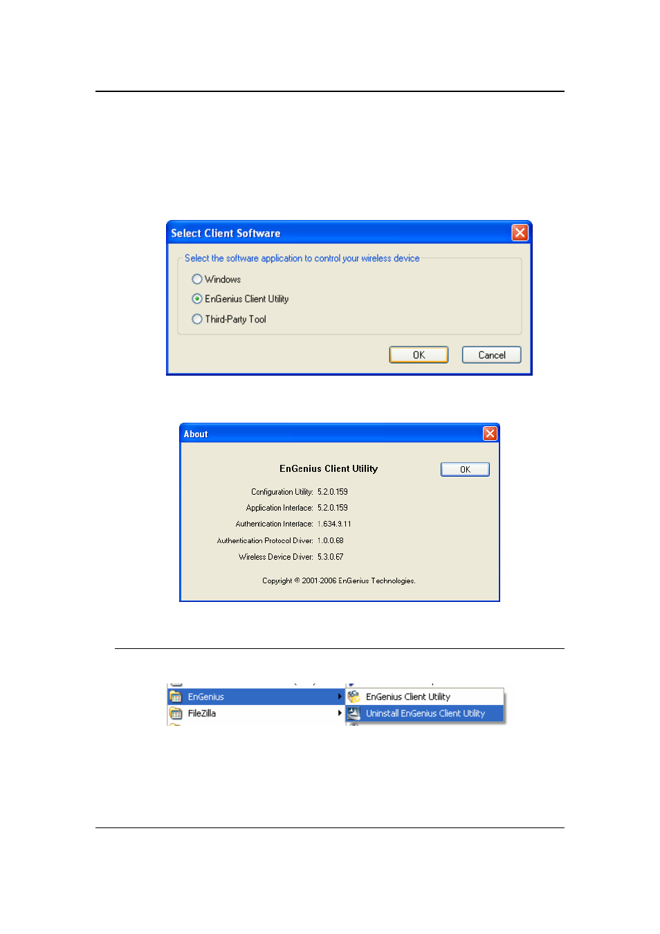 14 uninstalling engenius utility/driver | EnGenius Technologies EPI-3601S User Manual | Page 38 / 41