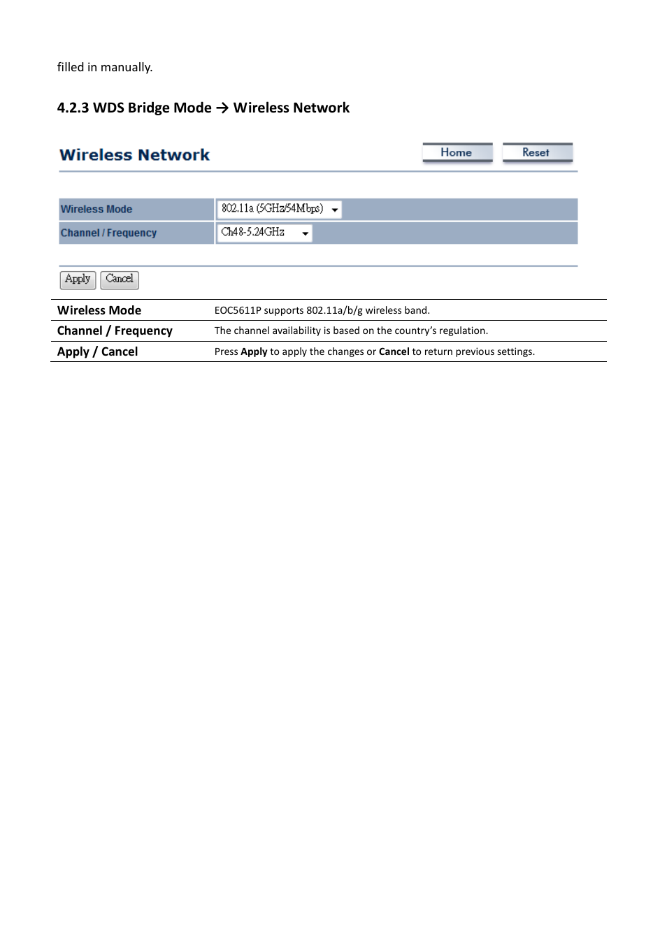 3 wds bridge mode → wireless network | EnGenius Technologies EOC5611P User Manual | Page 18 / 69