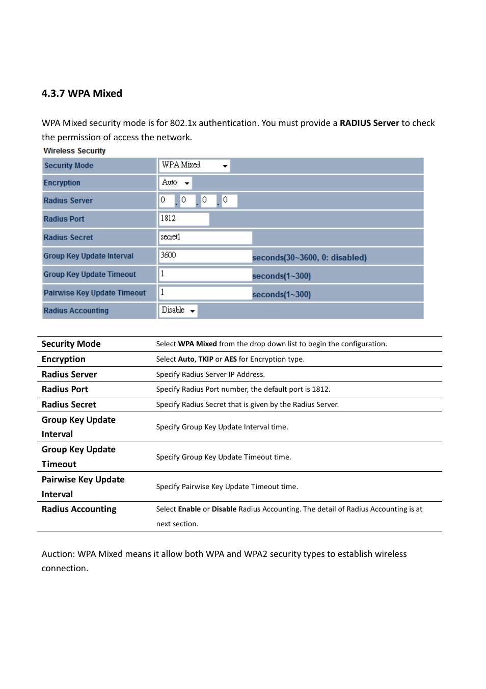 7 wpa mixed | EnGenius Technologies EOC5611P User Manual | Page 26 / 69