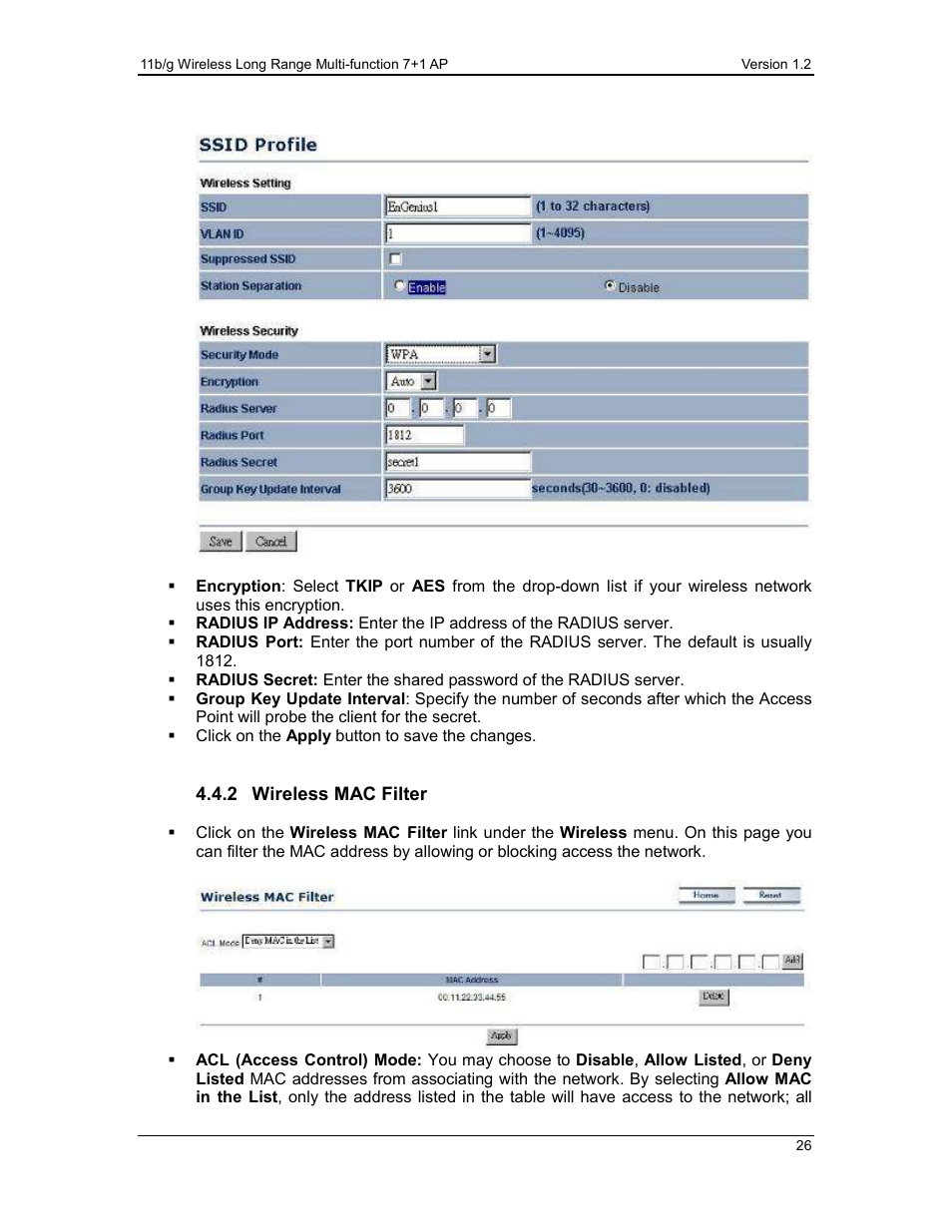 EnGenius Technologies ECB3500 User Manual | Page 26 / 117