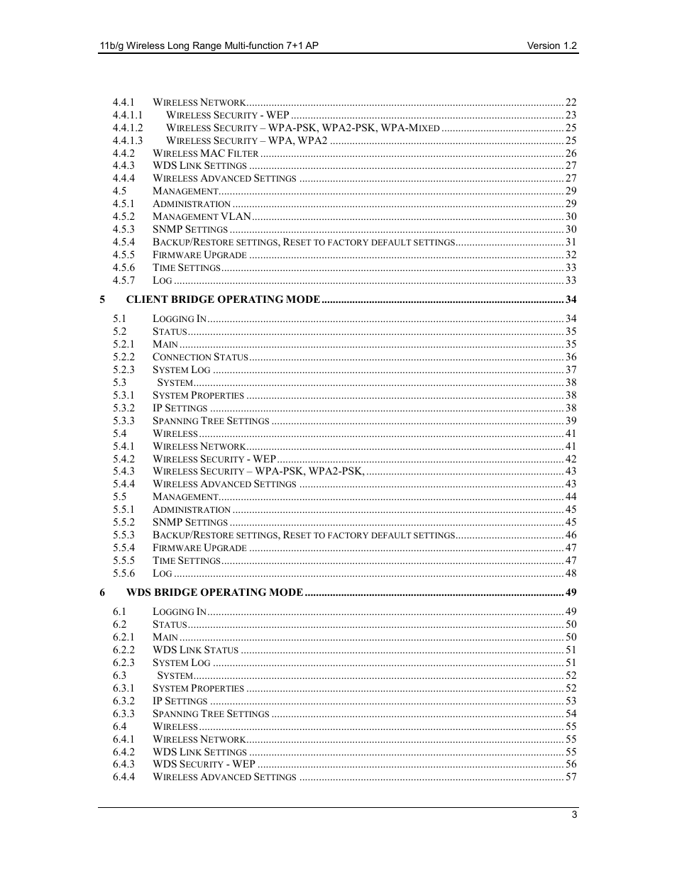 EnGenius Technologies ECB3500 User Manual | Page 3 / 117