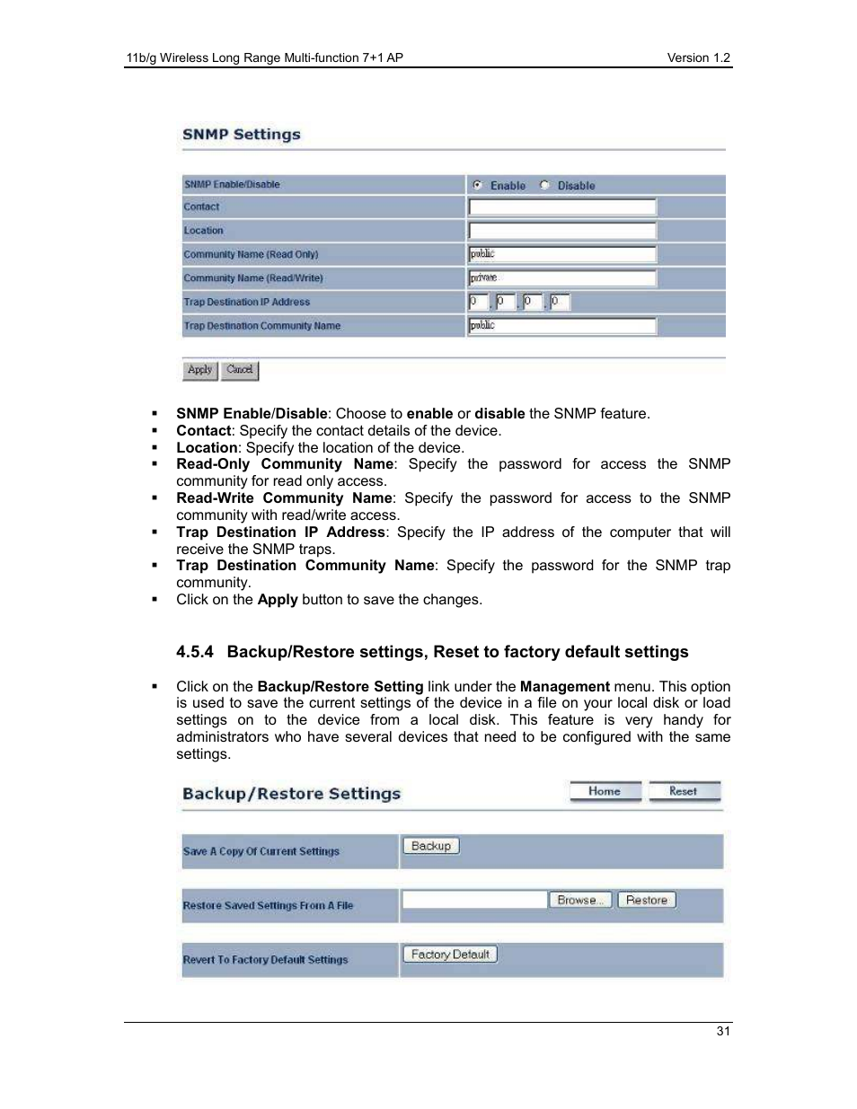 EnGenius Technologies ECB3500 User Manual | Page 31 / 117