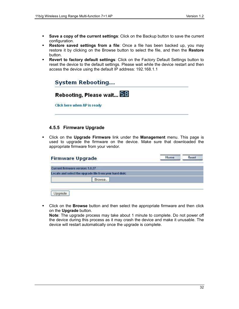 EnGenius Technologies ECB3500 User Manual | Page 32 / 117