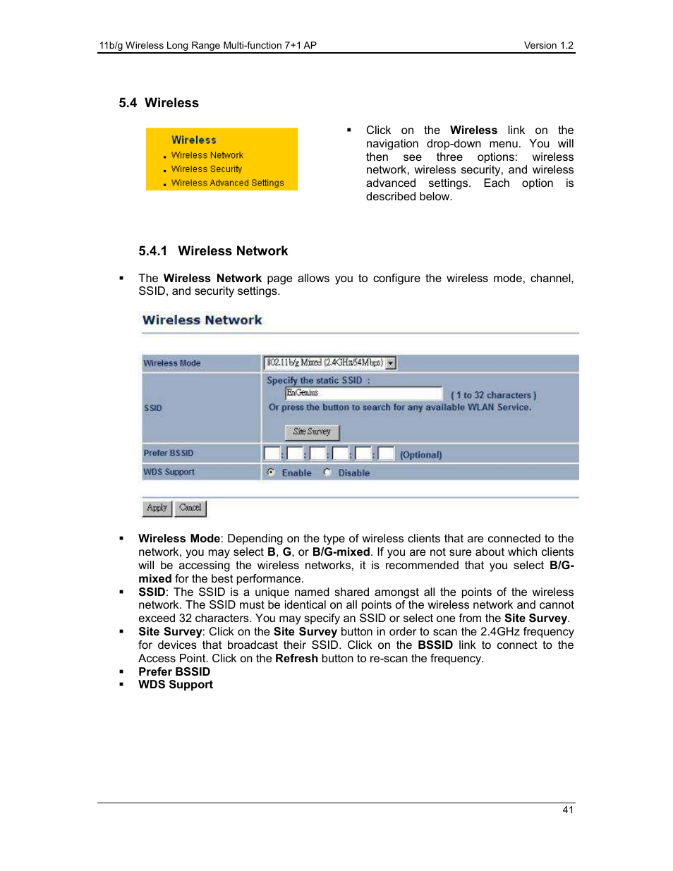 EnGenius Technologies ECB3500 User Manual | Page 41 / 117