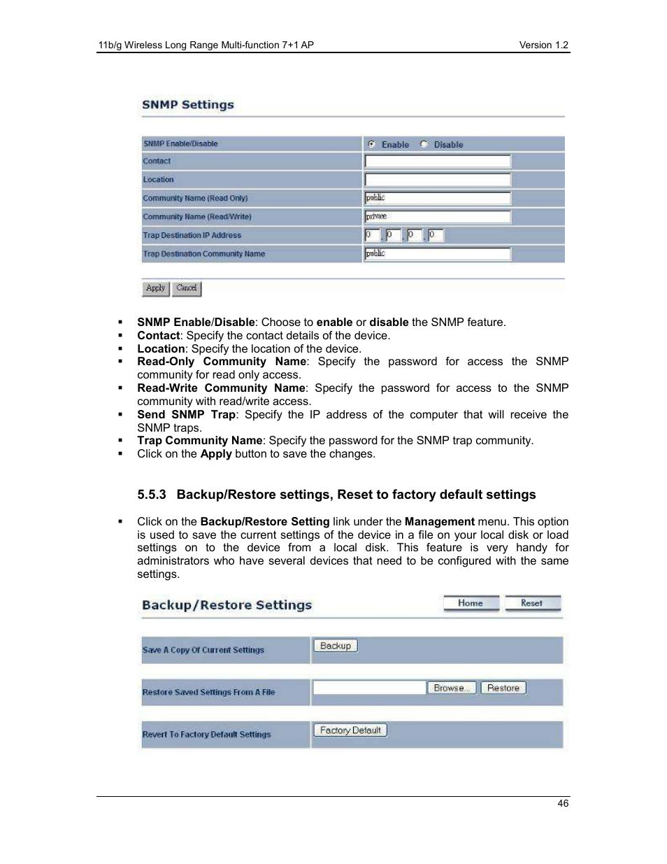 EnGenius Technologies ECB3500 User Manual | Page 46 / 117