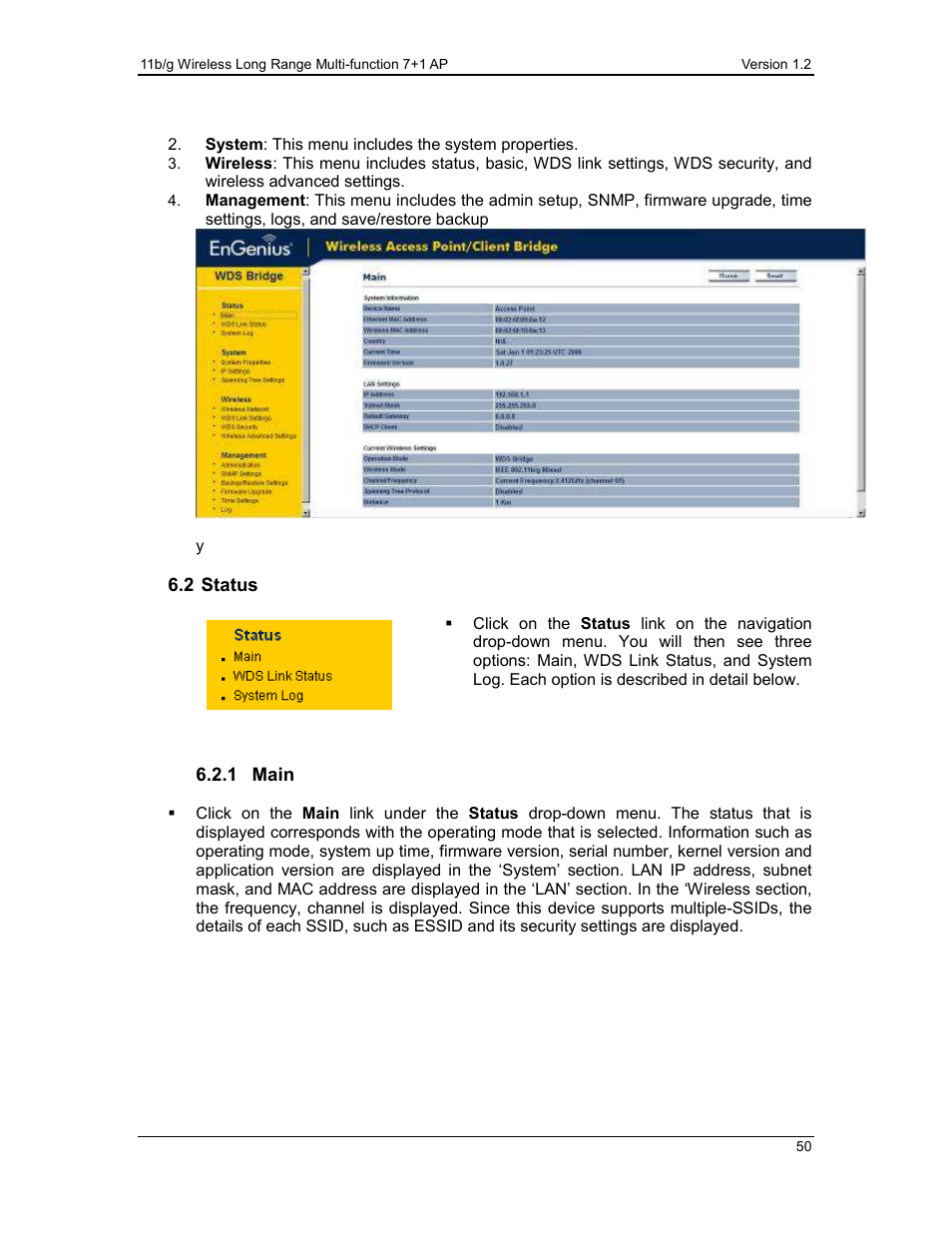 EnGenius Technologies ECB3500 User Manual | Page 50 / 117