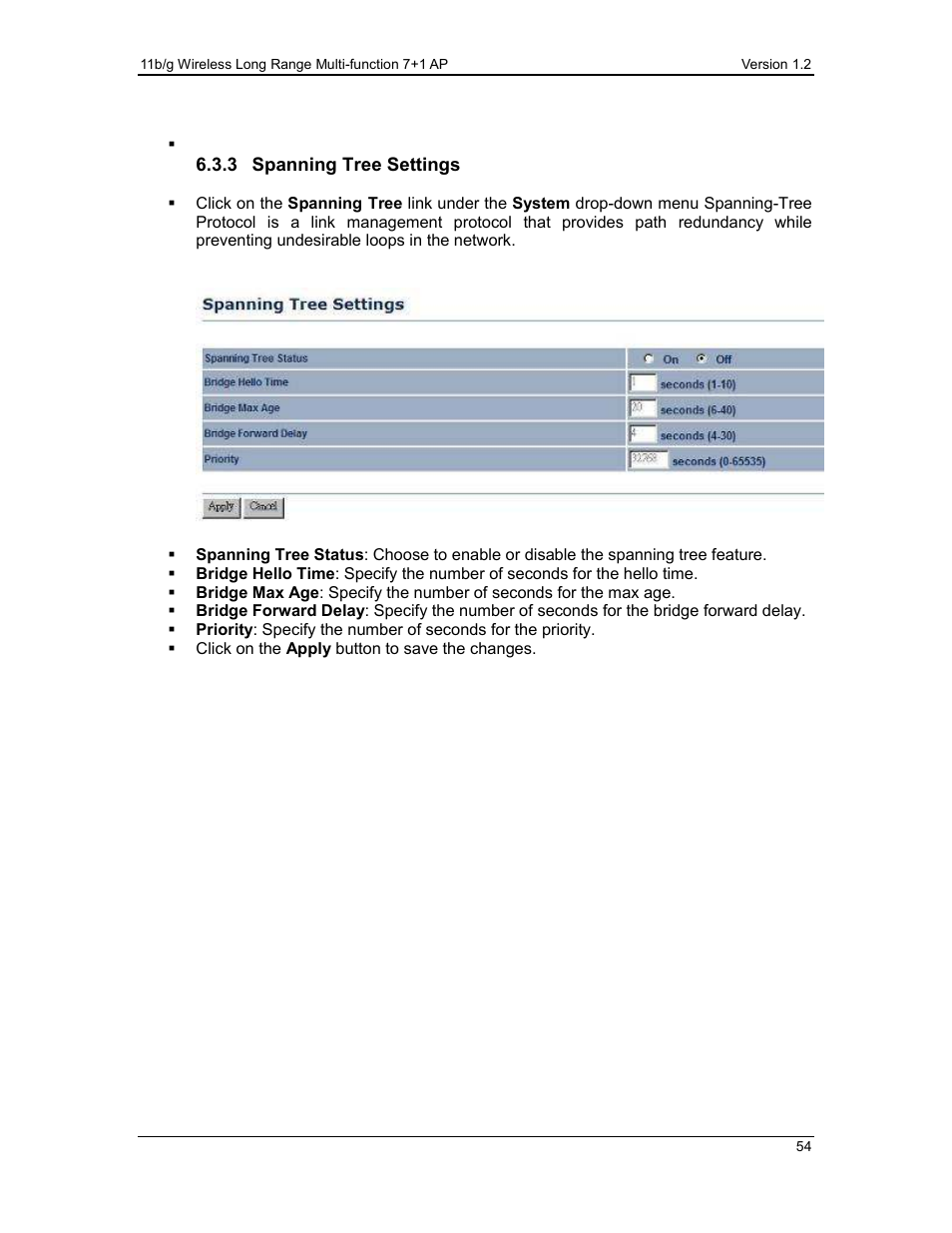 EnGenius Technologies ECB3500 User Manual | Page 54 / 117