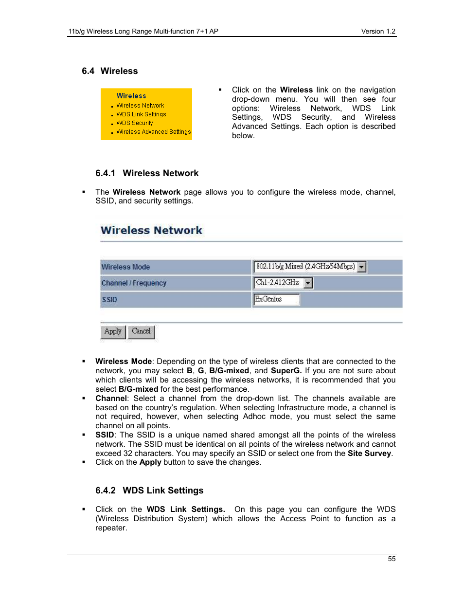 EnGenius Technologies ECB3500 User Manual | Page 55 / 117