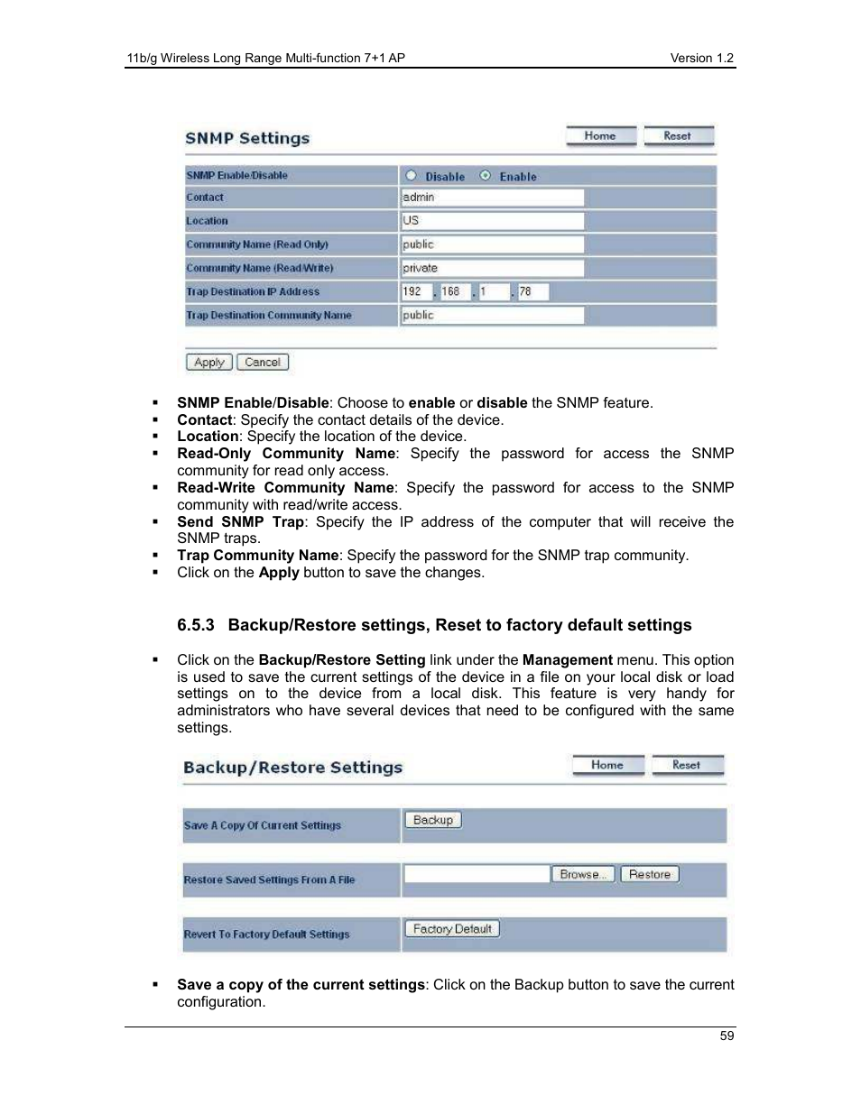 EnGenius Technologies ECB3500 User Manual | Page 59 / 117