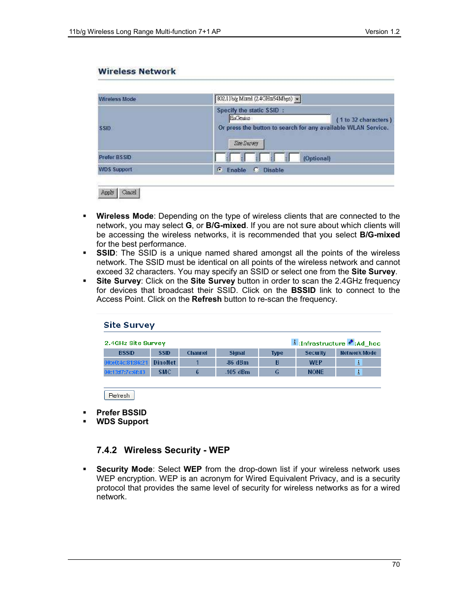 EnGenius Technologies ECB3500 User Manual | Page 70 / 117