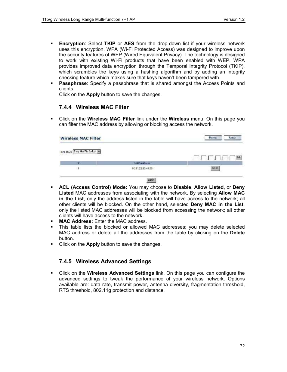 EnGenius Technologies ECB3500 User Manual | Page 72 / 117