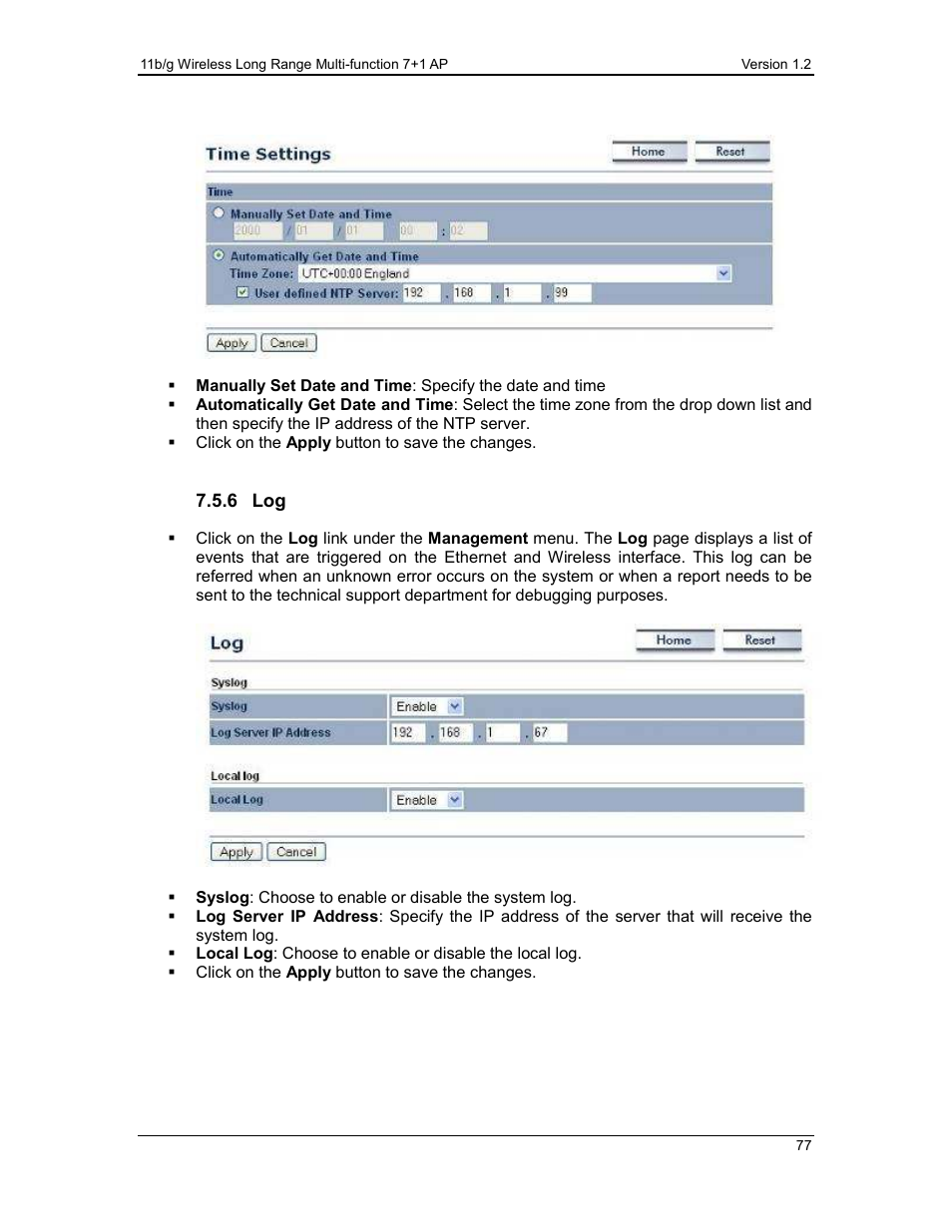 EnGenius Technologies ECB3500 User Manual | Page 77 / 117