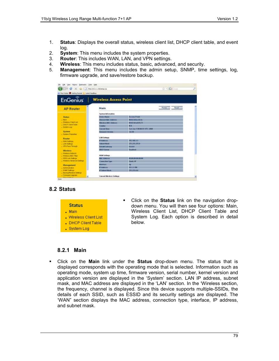 EnGenius Technologies ECB3500 User Manual | Page 79 / 117