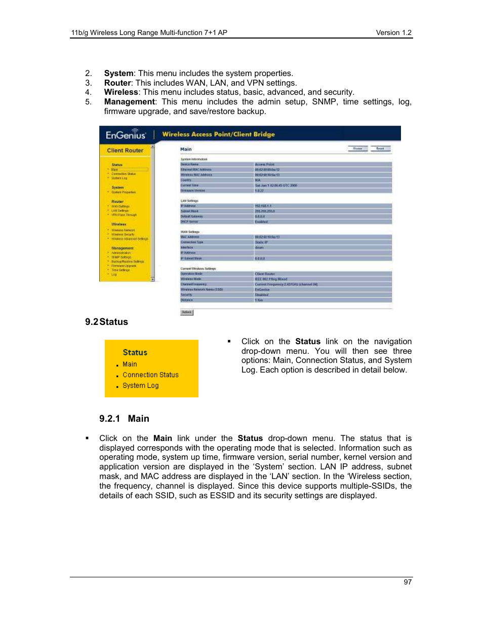 EnGenius Technologies ECB3500 User Manual | Page 97 / 117