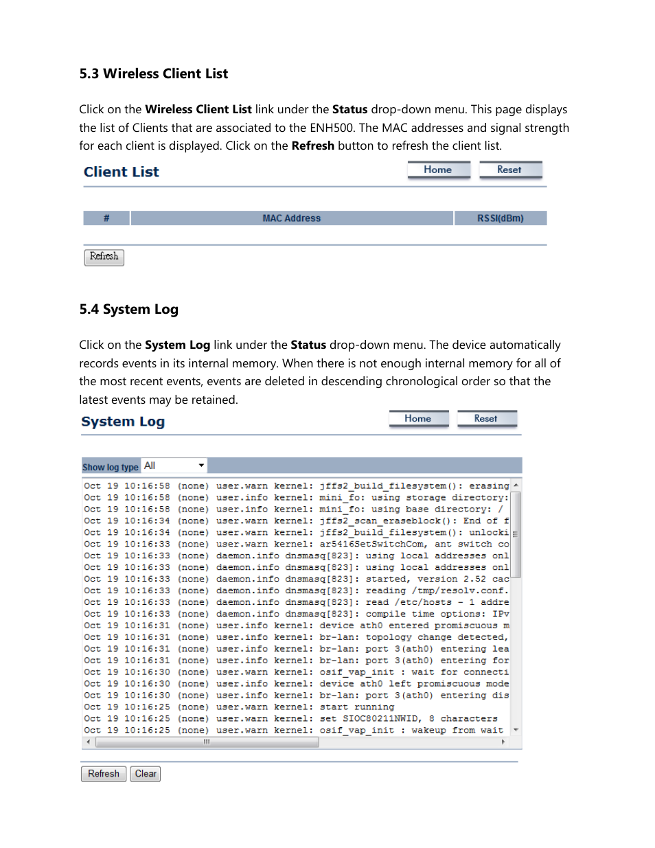 EnGenius Technologies ENH500 User Manual | Page 27 / 88