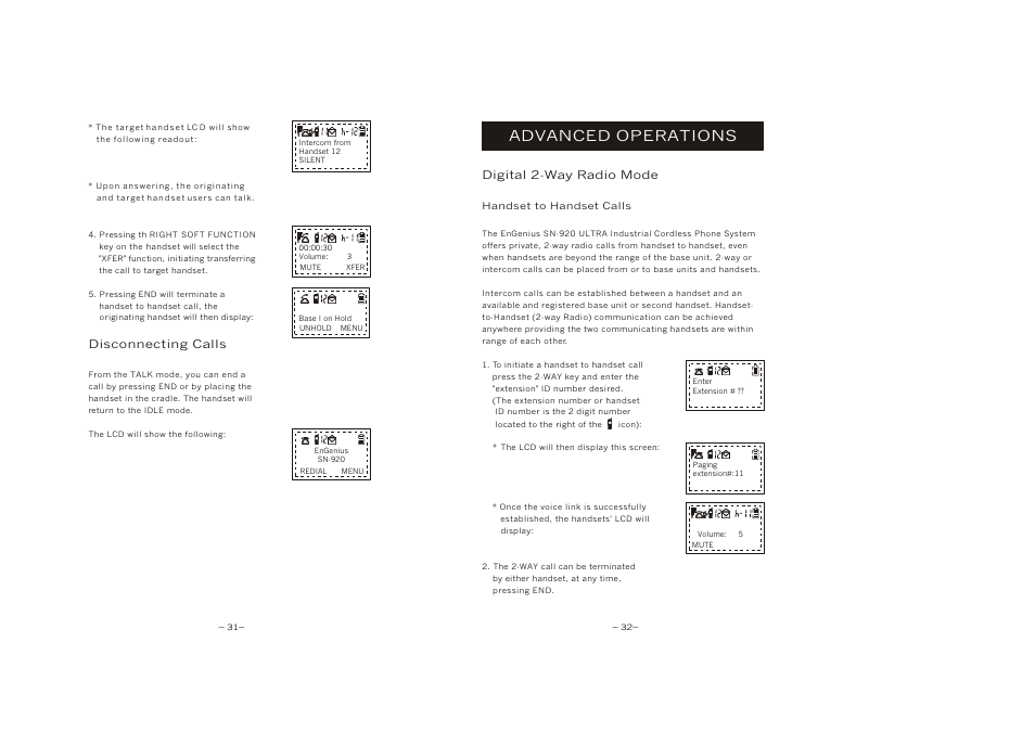 Advanced operations | EnGenius Technologies SN-920 ULTRA User Manual | Page 19 / 37