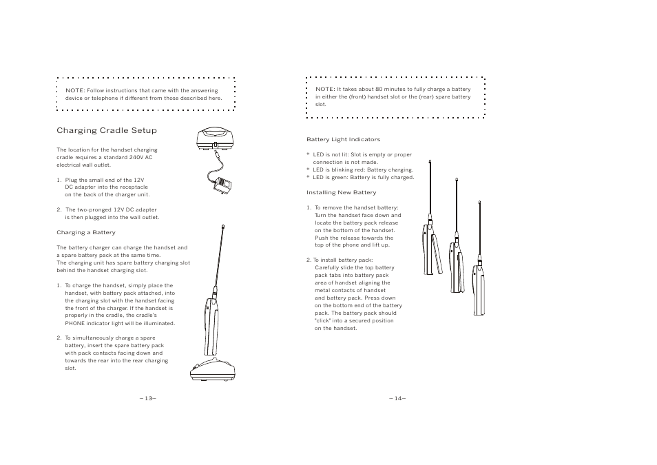 Charging cradle set-up | EnGenius Technologies SN-920 User Manual | Page 10 / 37