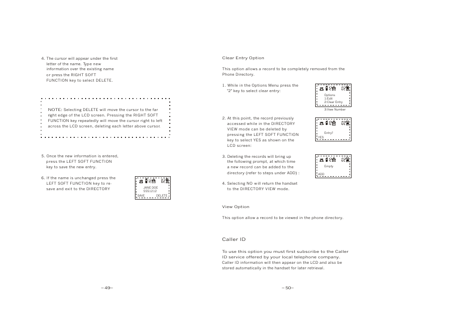 Caller id | EnGenius Technologies SN-920 User Manual | Page 28 / 37