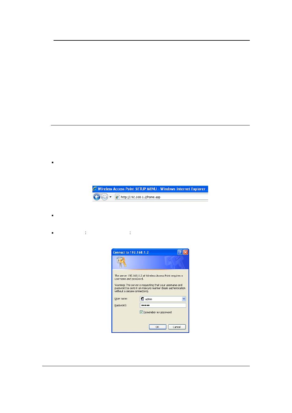 4 access point/router mode – config, Logging in | EnGenius Technologies ECB-1220R User Manual | Page 14 / 69