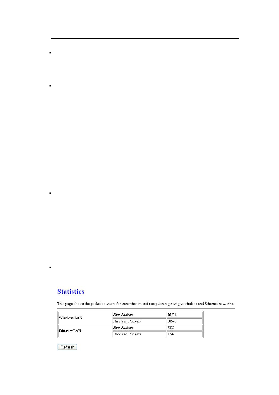 Statistics | EnGenius Technologies ECB-1220R User Manual | Page 20 / 69